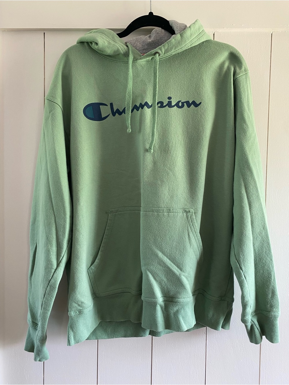 Champion Green Hoodie Sweatshirt